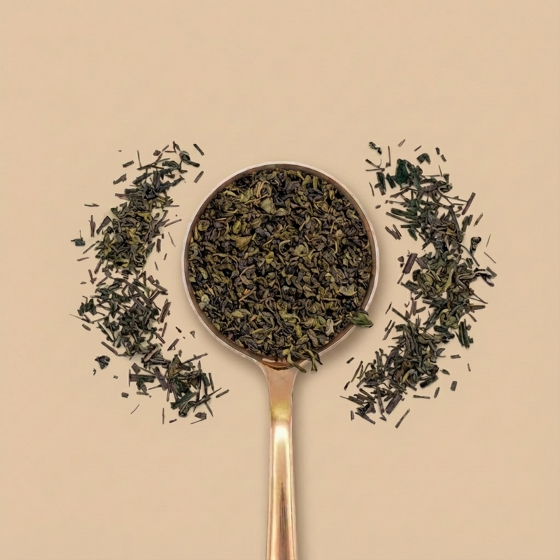 Spearmint green tea