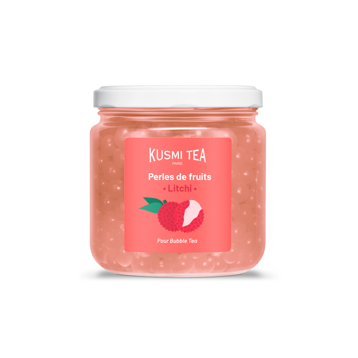 Lychee fruit pearls . Large size