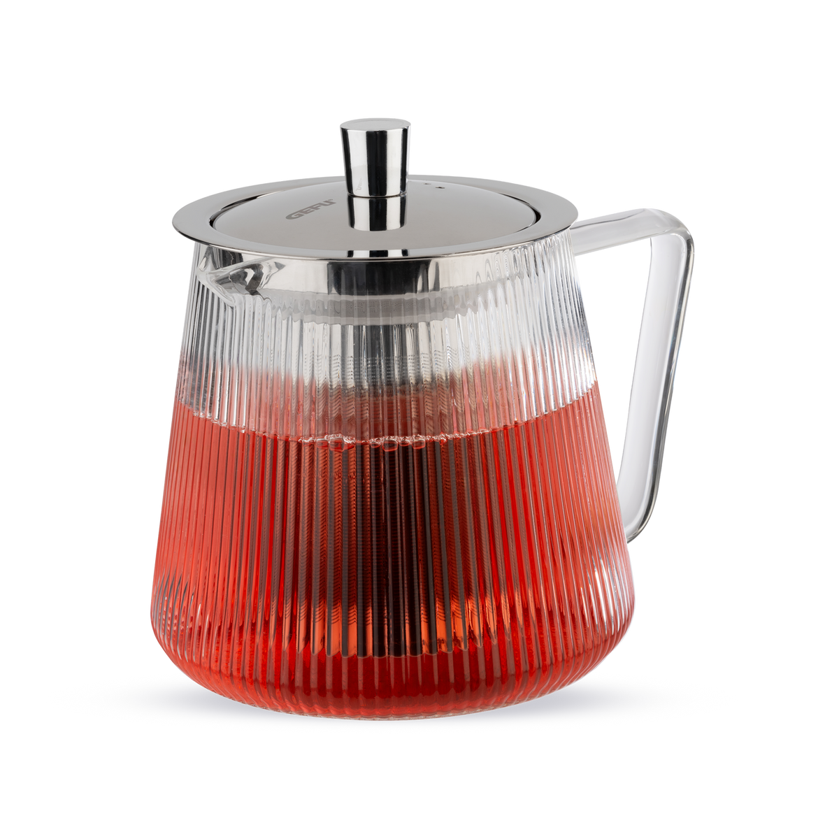 Tetera de vidrio y acero inoxidable Infusa 0.8L