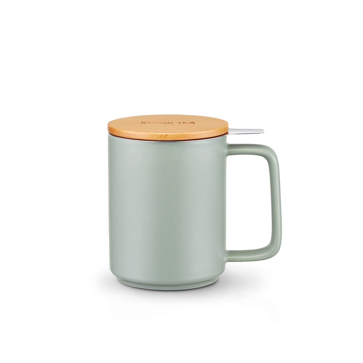 Porcelain tea mug with filter 48cl