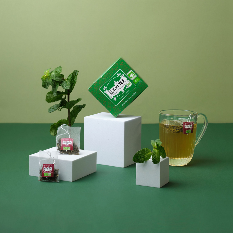Tè verde alla menta