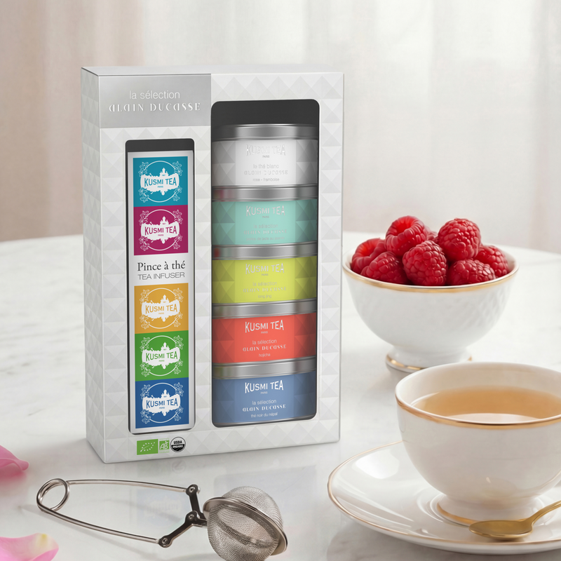 Geschenkset La Sélection Alain Ducasse mit Teezange