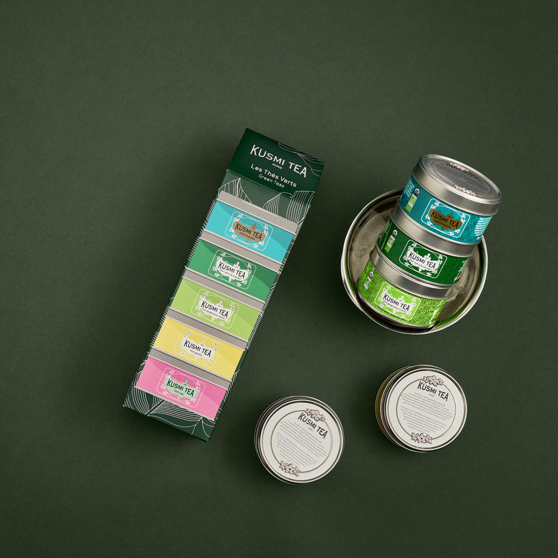 Geschenkset Grüner Tees Bio